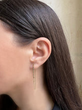 Load image into Gallery viewer, Ciro Earring - 24k Gold Plated Dangle Earring
