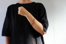 Load image into Gallery viewer, Acid White Bracelet - Sterling Silver Link Chain Bracelet - MERCe