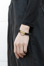 Load image into Gallery viewer, Kadi Bracelet - Big Onyx Stone Bracelet with Bronze - MERCe