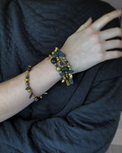 Load image into Gallery viewer, Nido Bracelet - Rustic Beaded Bronze Bracelet