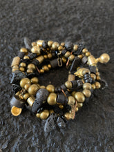 Load image into Gallery viewer, Nido Bracelet - Rustic Beaded Bronze Bracelet
