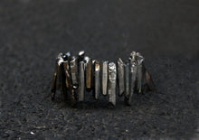 Load image into Gallery viewer, Terra Bracelet - Black Quartz Spikes Bracelet - MERCe