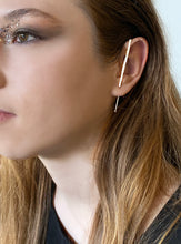 Load image into Gallery viewer, Garra Earring - Silver Ear Cuff, Earbrace 925 Silver Earring
