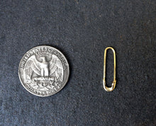 Load image into Gallery viewer, Safety Pin Earrings - Gold Safety Pin Earrings - MERCe