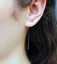 Load image into Gallery viewer, Silver Threader Earrings - MERCe