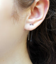 Load image into Gallery viewer, Silver Threader Earrings - MERCe