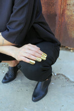 Load image into Gallery viewer, Unia Gold Ring - Golden Fingernail Ring - MERCe