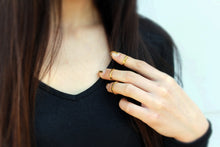 Load image into Gallery viewer, Cage Ring - Gold Fingernail Ring - MERCe