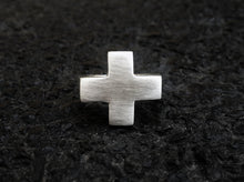 Load image into Gallery viewer, Plus Ring - Sterling Silver Plus Sign Ring - MERCe