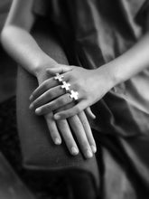 Load image into Gallery viewer, Plus Ring - Sterling Silver Plus Sign Ring - MERCe