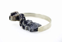Load image into Gallery viewer, Karat Jasper Bracelet - Wabi Sabi Jasper and Silver Bracelet - MERCe