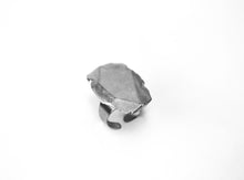 Load image into Gallery viewer, Chata Silver Ring - Big Sterling Silver Faceted Stone Ring - MERCe