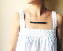 Load image into Gallery viewer, Short Bar Necklace - MERCe
