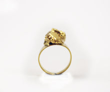 Load image into Gallery viewer, Rokita Gold Earring - Gold Filled Nugget Ring - MERCe