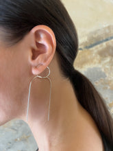 Load image into Gallery viewer, Soga Earring - Sterling Silver Chain Threader Earring
