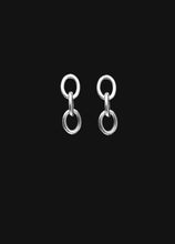 Load image into Gallery viewer, Berlin Earrings - Long or short silver chain earrings

