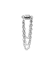 Load image into Gallery viewer, Iman Earrings - Magnet earrings with chains
