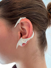 Load image into Gallery viewer, Dragon Earring - Silver Ear Cuff
