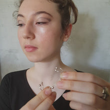 Load and play video in Gallery viewer, Arco Earring - Sterling Silver Ear Climber, Silver Ear Crawler
