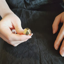 Load and play video in Gallery viewer, Hema Gold Ring - Gold Coated Geometric Ring

