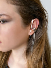 Load image into Gallery viewer, Garra Earring - Silver Ear Cuff, Earbrace 925 Silver Earring
