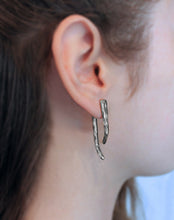 Load image into Gallery viewer, Monaco - Sterling Silver Double Sided Earrings - MERCe
