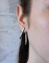 Load image into Gallery viewer, Monaco - Sterling Silver Double Sided Earrings - MERCe
