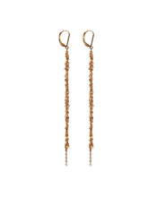 Load image into Gallery viewer, Racimo Gold Earrings - Gold Long Earrings, Extra Long Earrings
