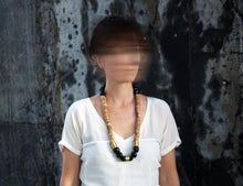 Load image into Gallery viewer, Nabuko Necklace - Bambook and Hawaiian Nut Necklace - MERCe
