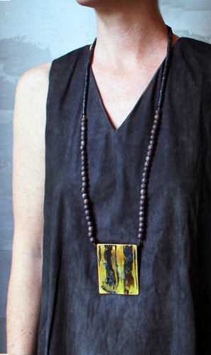 Reyna Necklace - Long pendant necklace - MERCe