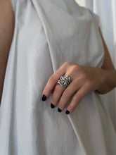 Load image into Gallery viewer, Root Ring - Adjustable Organic Silver Ring
