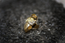 Load image into Gallery viewer, Roka Gold Ring - Big Gold Filled Nugget Ring - MERCe
