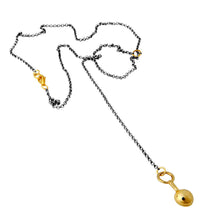 Load image into Gallery viewer, Pendulum Necklace - Simple Long Lariat Necklace - MERCe
