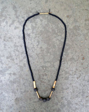 Load image into Gallery viewer, Long Rustic Stone Necklace - MERCe
